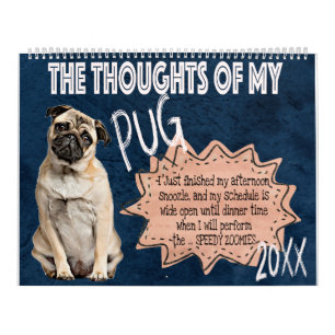 Der Gedankenkalender meines Pugs Kalender