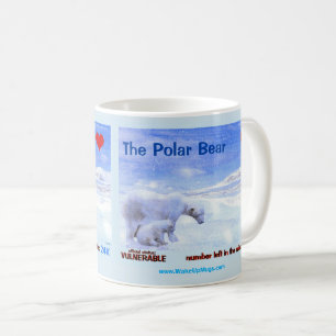 Der gefährdete Eisbär - Tasse