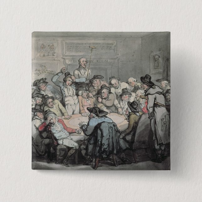 Der Gefahrenraum Button (Vorderseite)