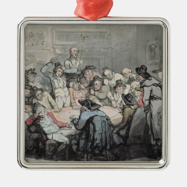 Der Gefahrenraum Silbernes Ornament (Vorne)