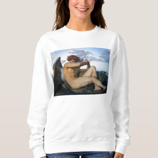 Der gefallene Engel Sweatshirt (Vorderseite)