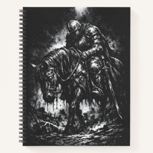 Der gefallene Ritter von BurnsInHell Notizbuch