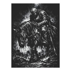 Der gefallene Ritter von BurnsInHell Poster