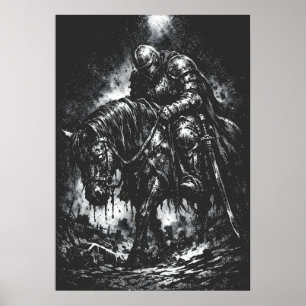 Der gefallene Ritter von BurnsInHell Poster