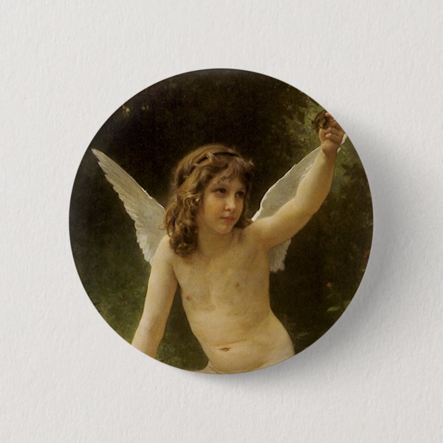 Der Gefangene (Le Captif) von Bouguereau Button (Vorderseite)