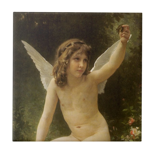 Der Gefangene (Le Captif) von Bouguereau Fliese (Vorderseite)