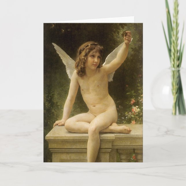 Der Gefangene (Le Captif) von Bouguereau Karte (Vorderseite)