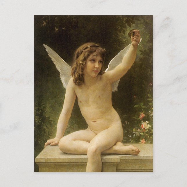 Der Gefangene (Le Captif) von Bouguereau Postkarte (Vorderseite)