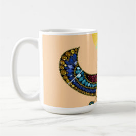 Der geflügelte Skarabäus des alten Ägyptens Kaffeetasse
