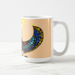 Der geflügelte Skarabäus des alten Ägyptens Kaffeetasse