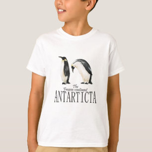 Der gefrorene Kontinent Antarktis T-Shirt
