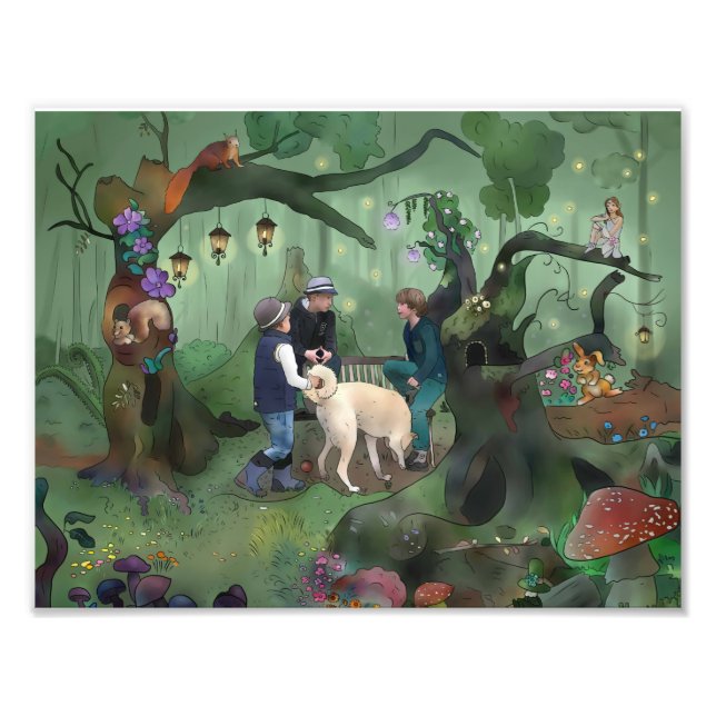 Der geheime Ort Fotodruck (Vorne)