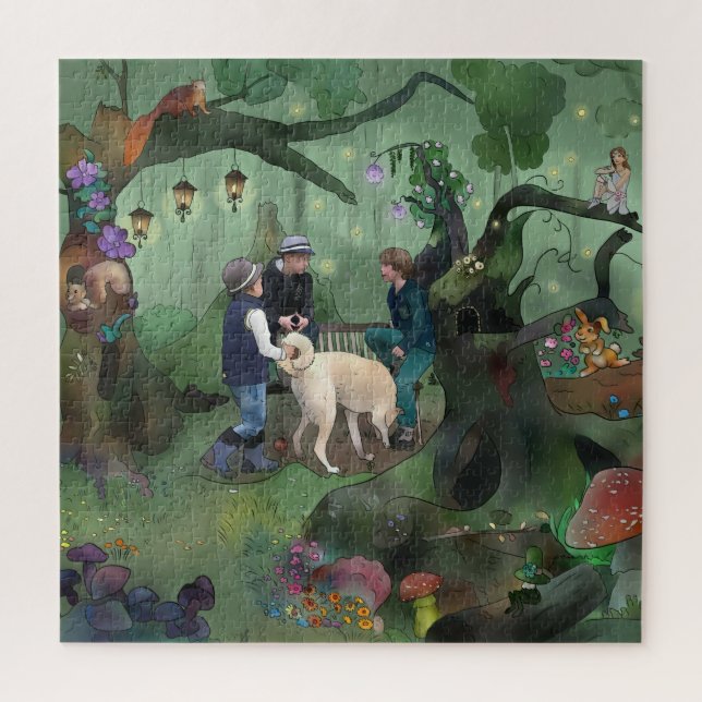 Der geheime Ort Puzzle (Vertikal)