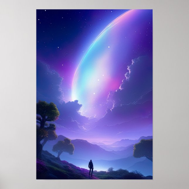 Der geheimnisvolle Mond und der einsame Tracker Poster (Vorne)