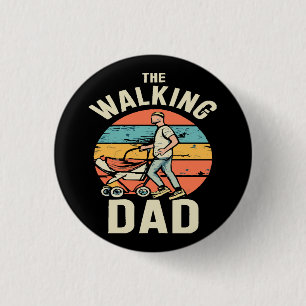 der gehende Vater Button