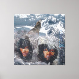 Der Geist der Alaska Leinwanddruck