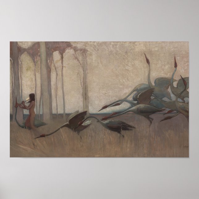 Der Geist der Ebenen Sydney Long Mythologie  Poster (Vorne)