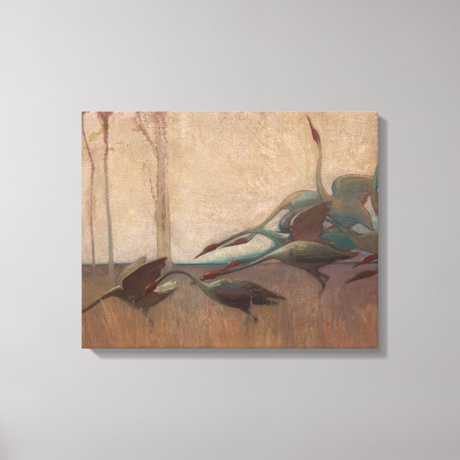 Der Geist der Ebenen von Sydney Long (1914) Leinwanddruck (Vorderseite)