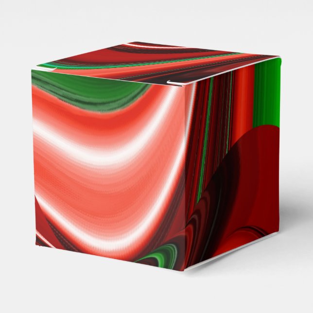 Der Geist der Liebe und Hoffnung Abstract 3D Rainb Geschenkschachtel (Vorderseite)