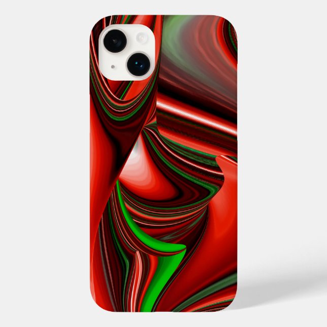 Der Geist der Liebe und Hoffnung Abstrakte 3D Rain Case-Mate iPhone Hülle (Rückseite)