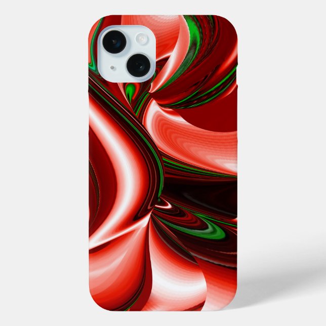 Der Geist der Liebe und Hoffnung Abstrakte 3D Rain Case-Mate iPhone Hülle (Rückseite)