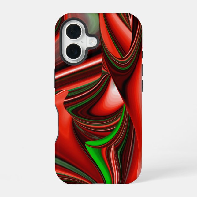 Der Geist der Liebe und Hoffnung Abstrakte 3D Rain iPhone 16 Hülle (Rückseite)
