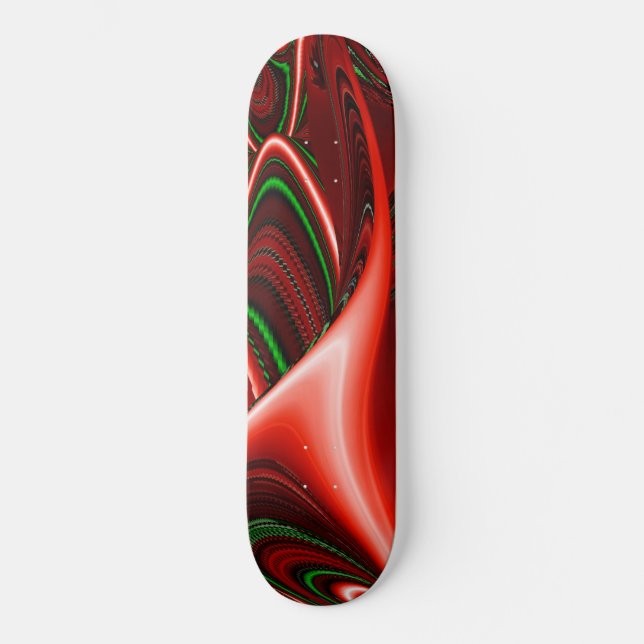 Der Geist der Liebe und Hoffnung Abstrakte 3D Rain Skateboard (Vorderseite)