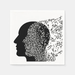 Der Geist der Musik Serviette