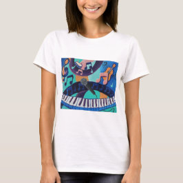 Der Geist der Musik - T - Shirt der Frauen