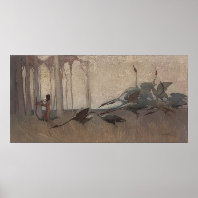 Der Geist der Plains Sydney Long Mythology Poster (Vorne)