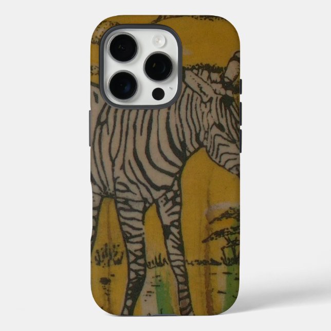 Der Geist der Serengeti: Zebra Weiden im Mara Case-Mate iPhone Hülle (Rückseite)