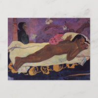 Der Geist der toten Behaltend Uhr von Gauguin Post