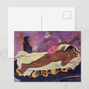 Der Geist der Toten wacht   Paul Gauguin   Postkarte