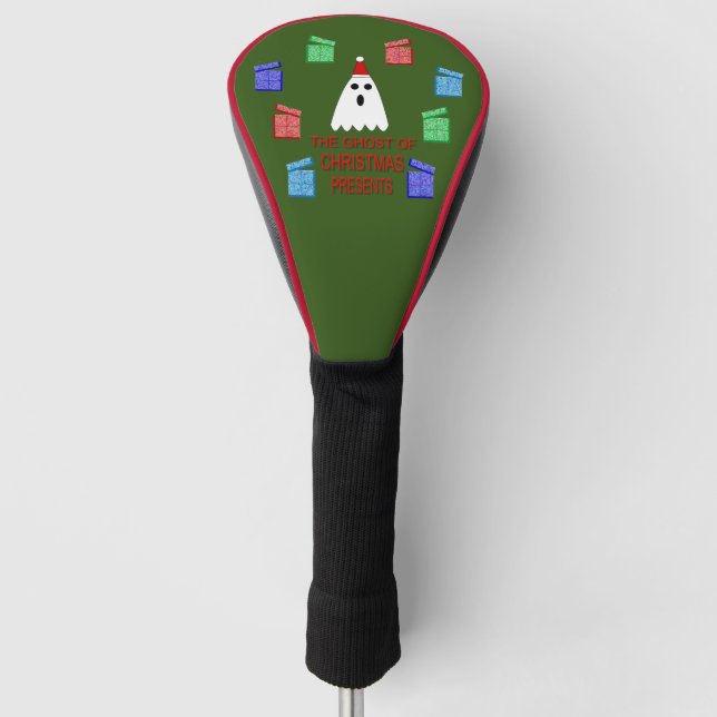 Der Geist der Weihnachtsgeschenke lustig Golf Headcover (Vorderseite)
