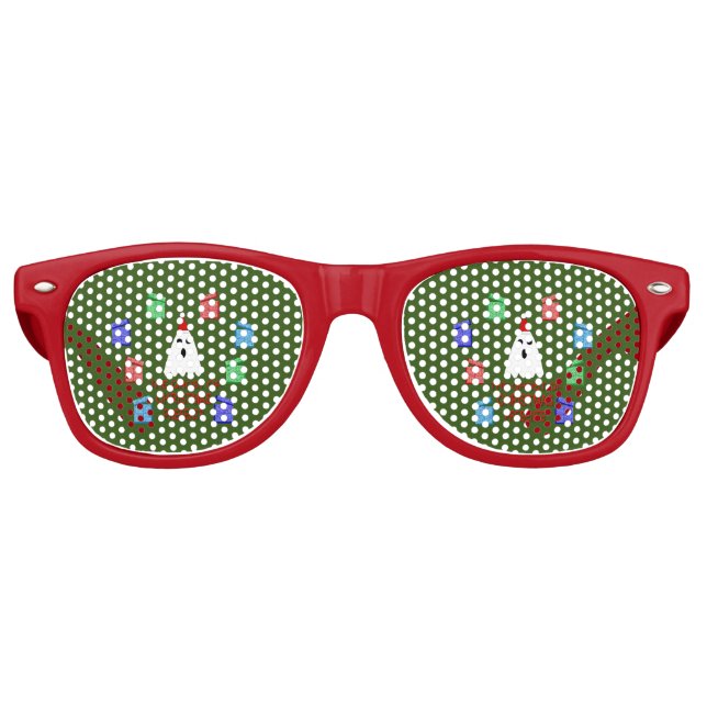Der Geist der Weihnachtsgeschenke lustig Partybrille (Vorderseite)