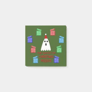 Der Geist der Weihnachtsgeschenke lustig Post-it Klebezettel