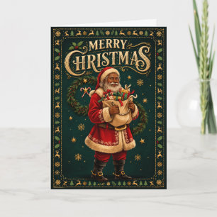 Der Geist der Weihnachtskarte Feiertagskarte