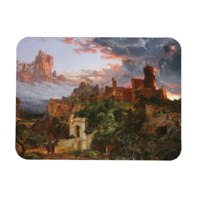 Der Geist des Krieges, 1851 (Öl auf Leinwand) Magnet (Horizontal)