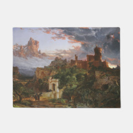 Der Geist des Krieges (Schlacht in einem mittelalt Fußmatte