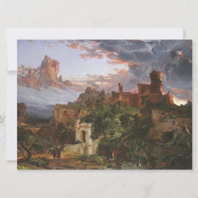 Der Geist des Krieges (Schlacht in einem mittelalt Karte (Vorderseite)