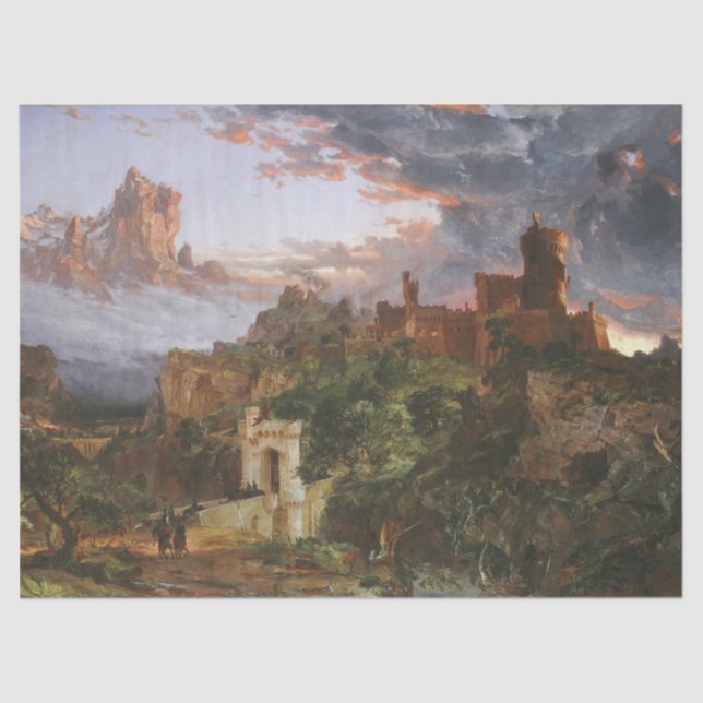 Der Geist des Krieges (Schlacht in einem mittelalt Seidenpapier (Vorderseite)