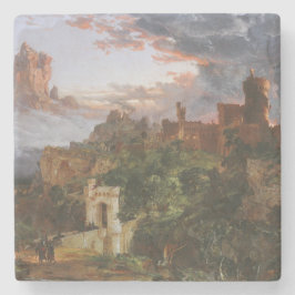 Der Geist des Krieges (Schlacht in einem mittelalt Steinuntersetzer