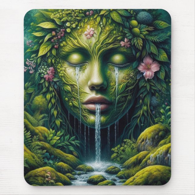 Der Geist des Waldes Mousepad (Vorne)