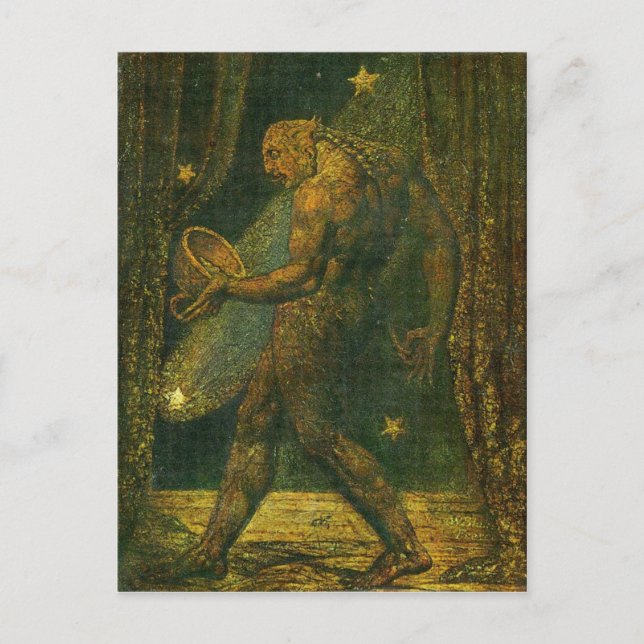 Der Geist einer Flea Postkarte (Vorderseite)