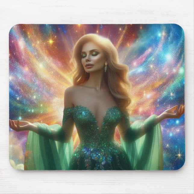 Der Geist einer Frau Laptop Desktop Computer Mousepad (Vorne)