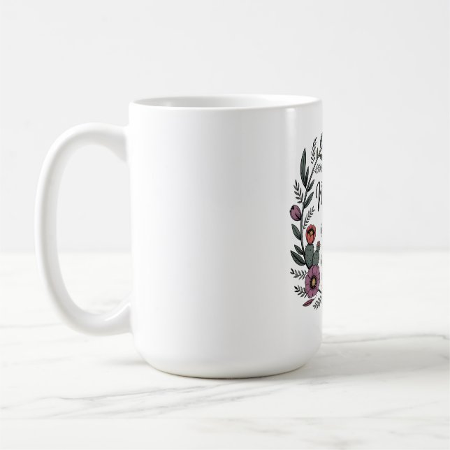 Der Geist einer Mutter bricht niemals Kaffeetasse (Links)