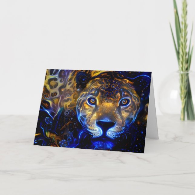 Der Geist Jaguars Karte (Vorderseite)