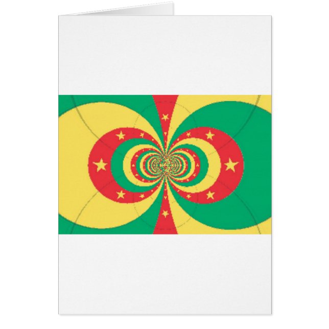 Der Geist Kameruns: Die unzählige Löwen-Flaggenkun (Vorne)