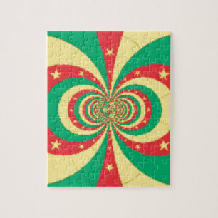 Der Geist Kameruns: Unzählige Löwen Puzzle