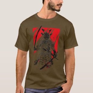 Der Geist Samurai Krieger Anime Manga Bushido (4) T-Shirt
